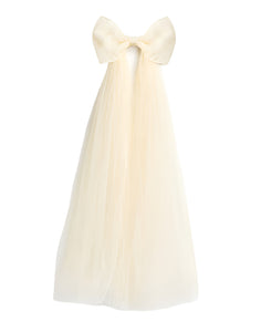 Elisa Bow Veil in Ivory
