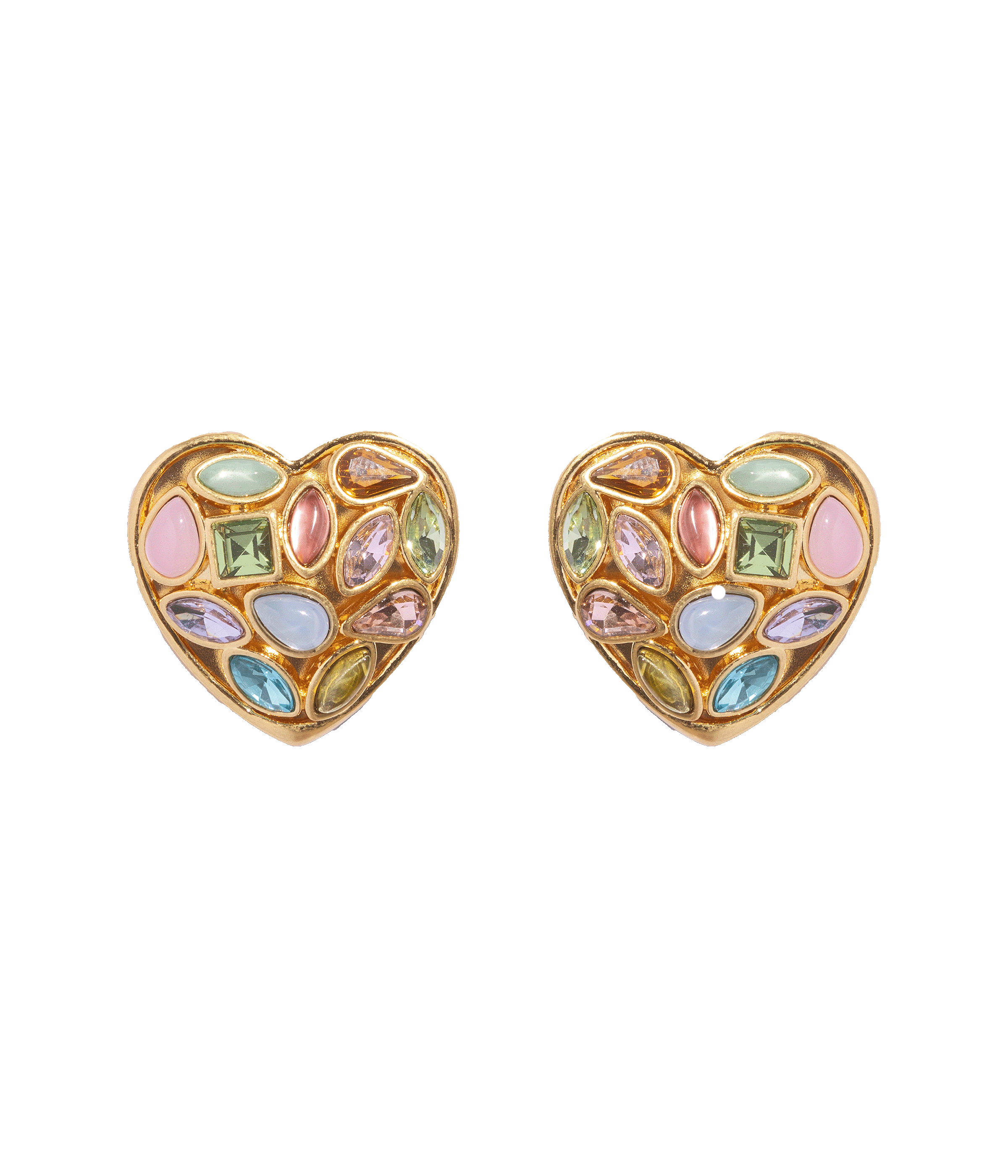 Eliza Heart Earrings