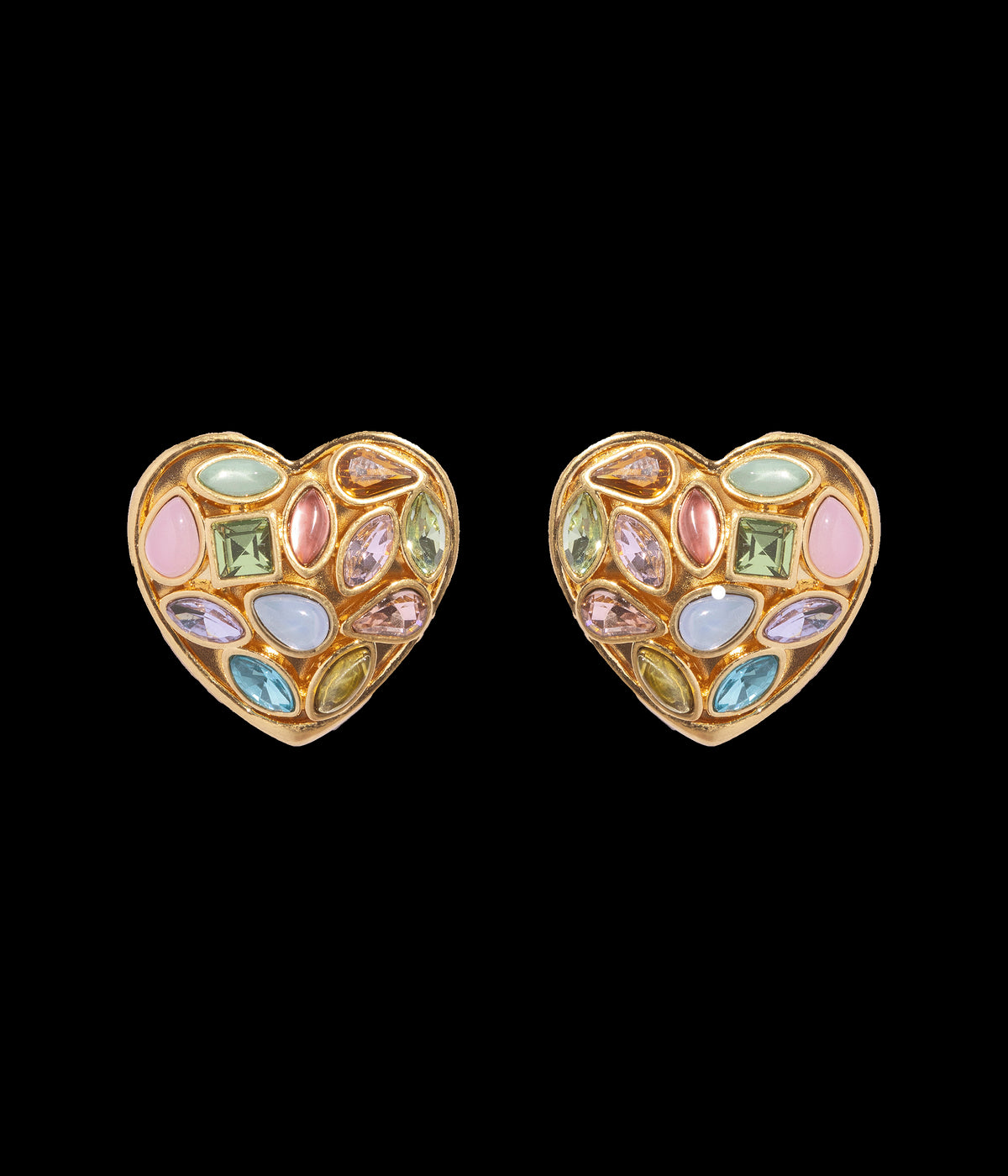 Eliza Heart Earrings