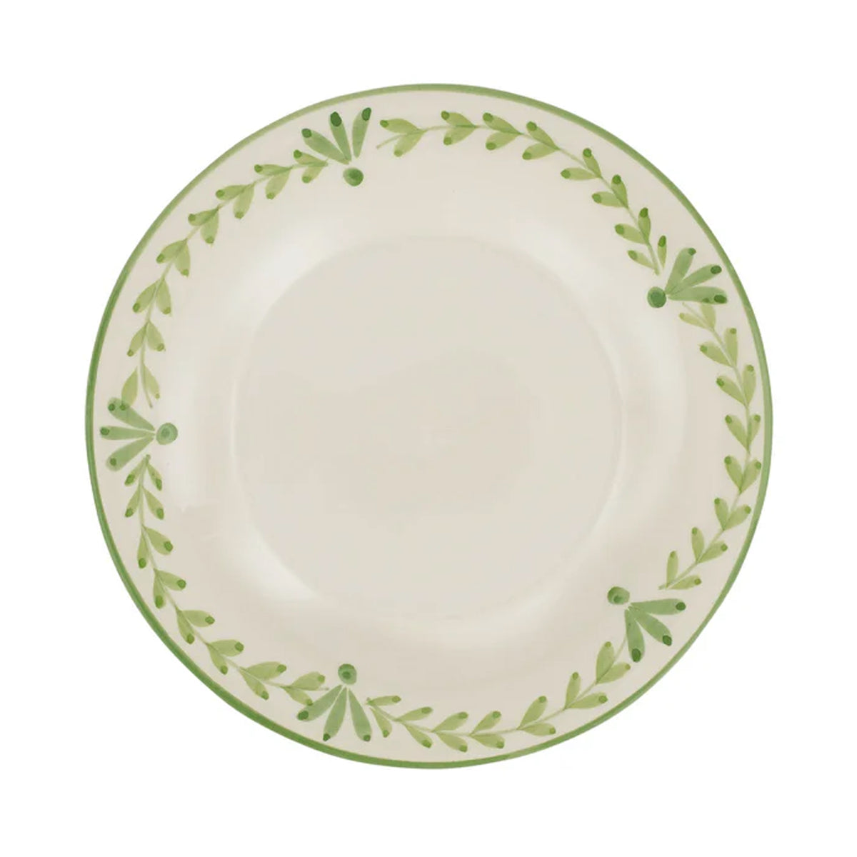 Elouise Dessert Plate in Green