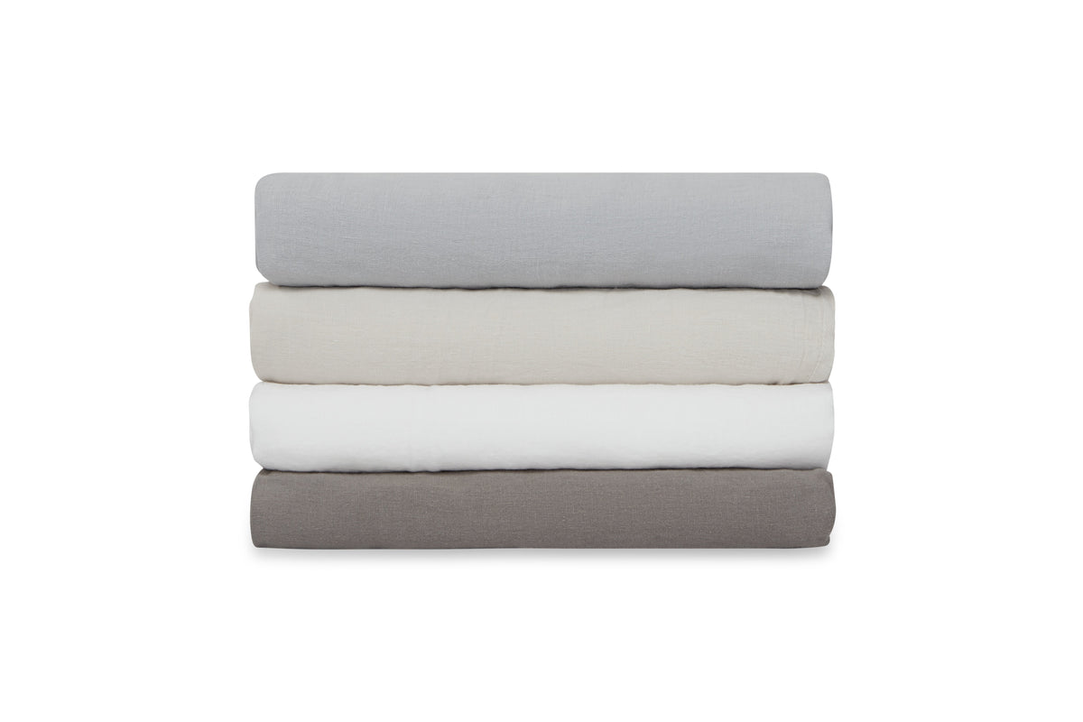 Washed Linen Duvet Cover