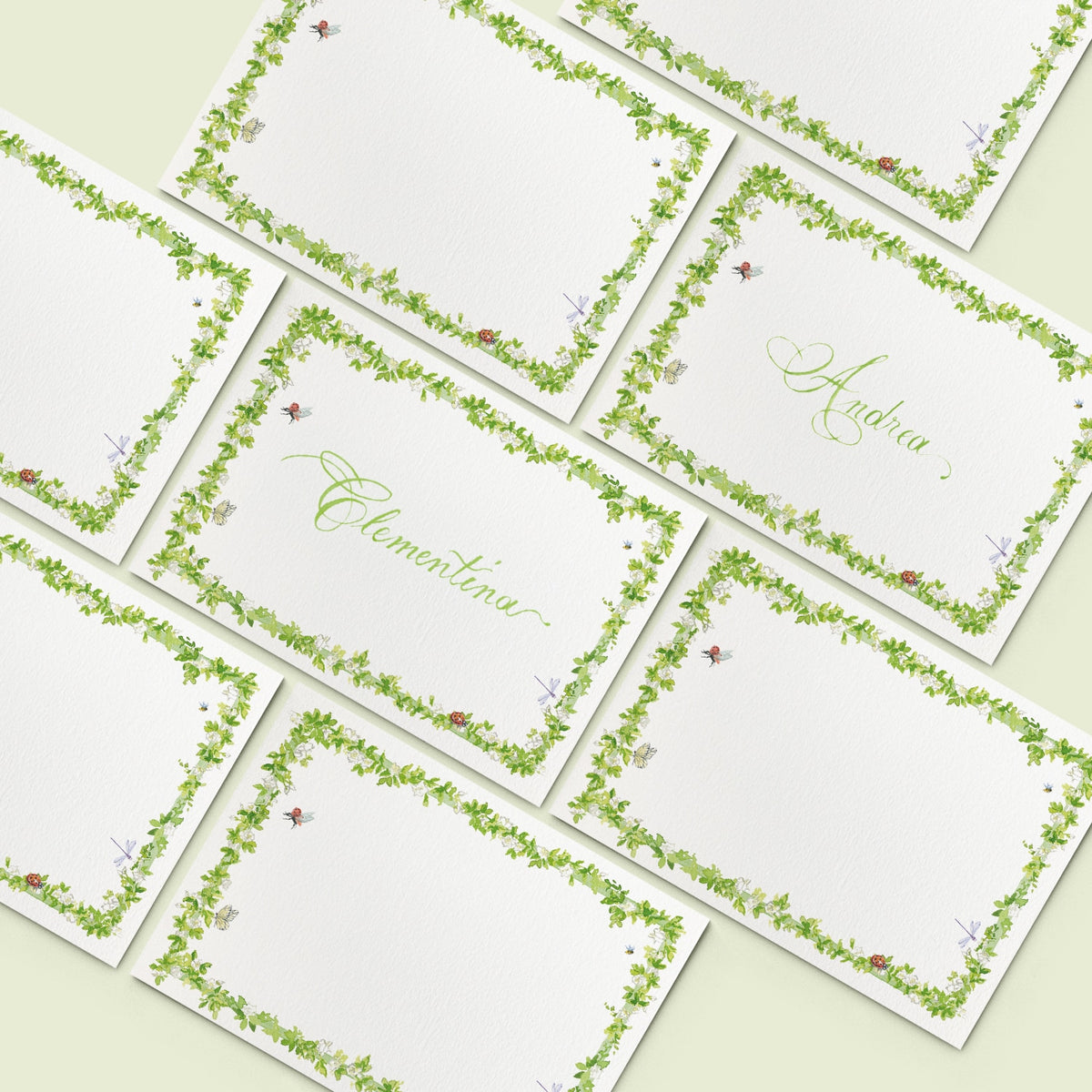 Enchanted Place Cards, Set of 25