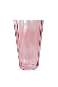 Estelle Colored Sunday Vase in Rose