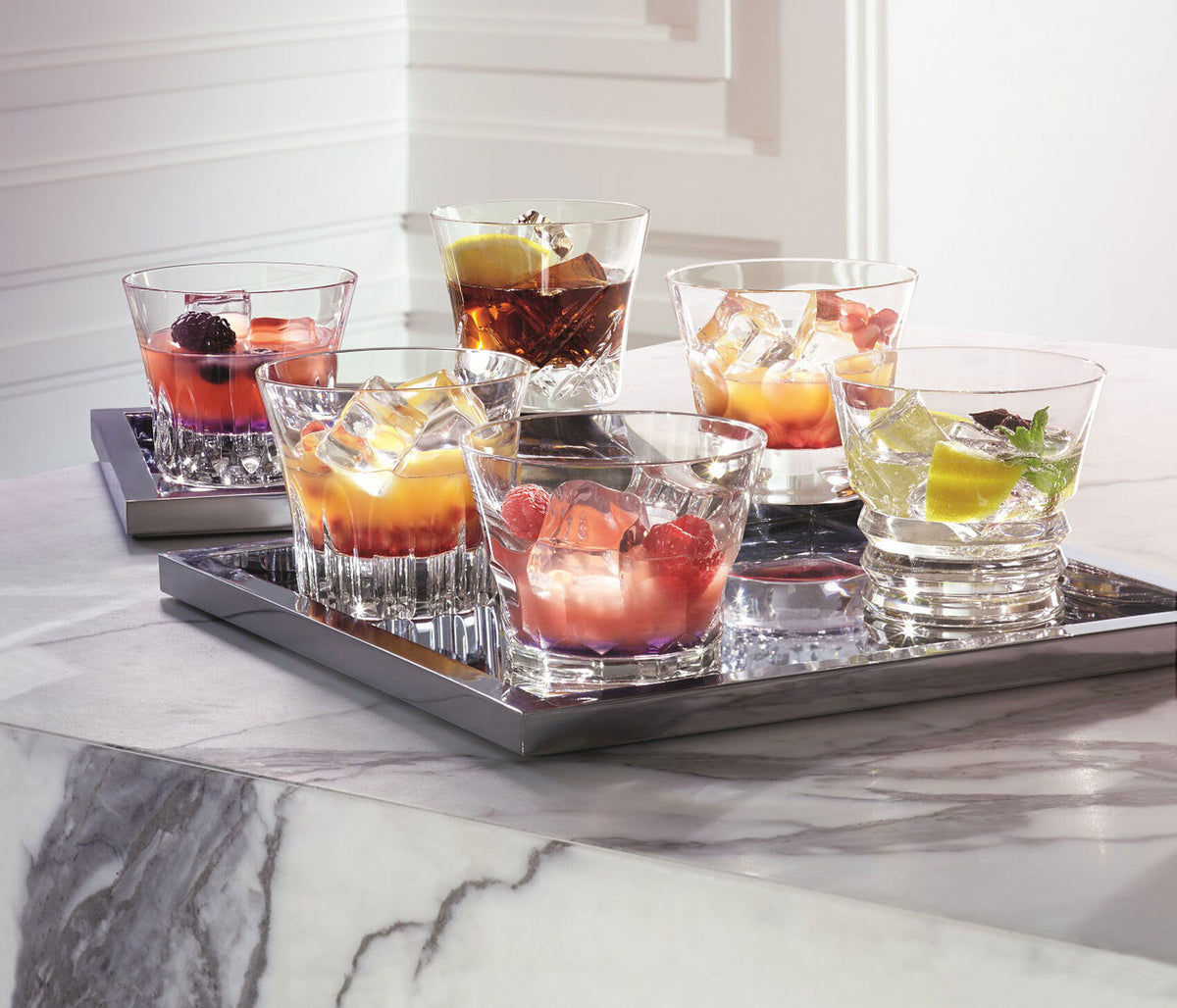 Everyday Baccarat Old Fashion Tumbler, Set of 6