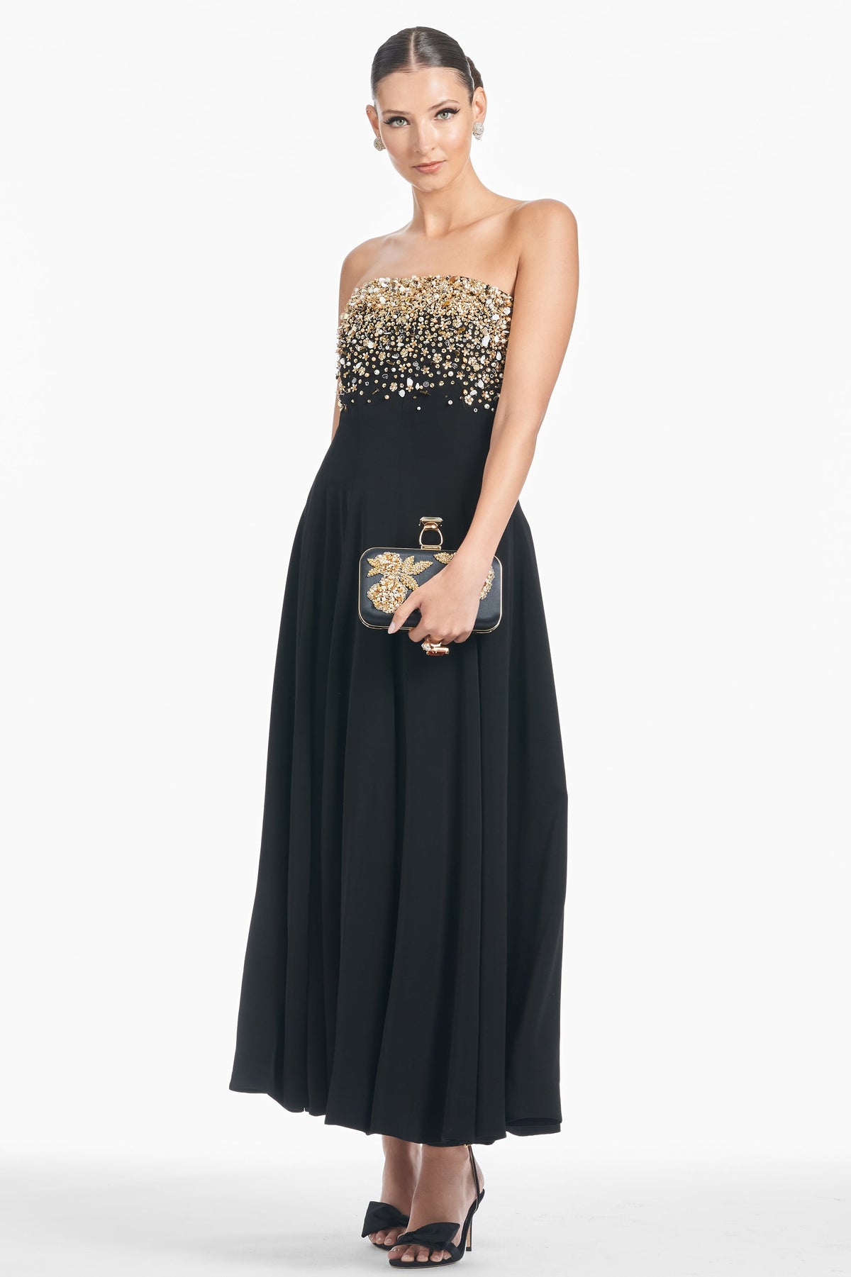 Bettany Gown in Black