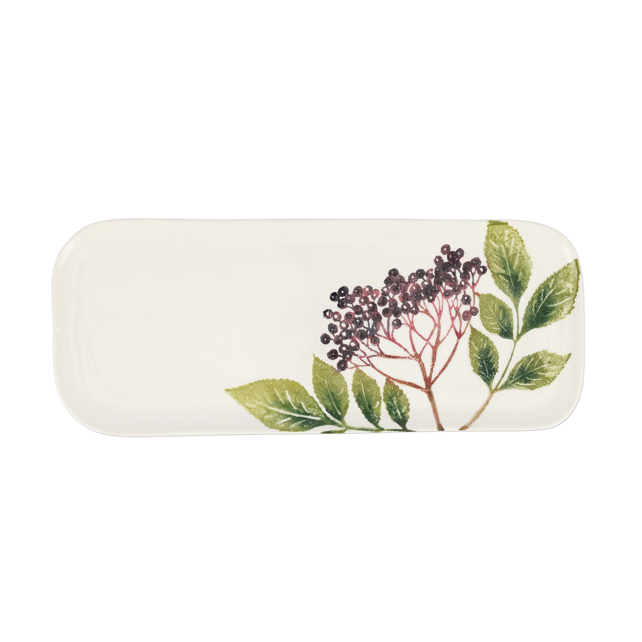 Foresta Primavera Elderberry Narrow Rectangular Platter