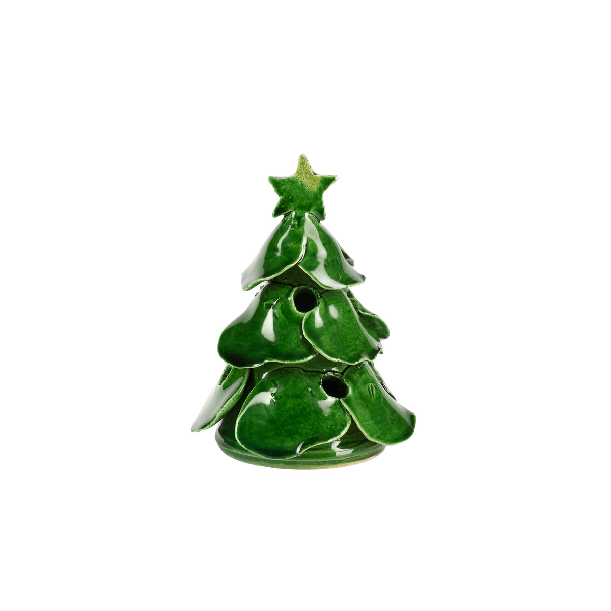 Foresta Green Mini Scalloped Tree