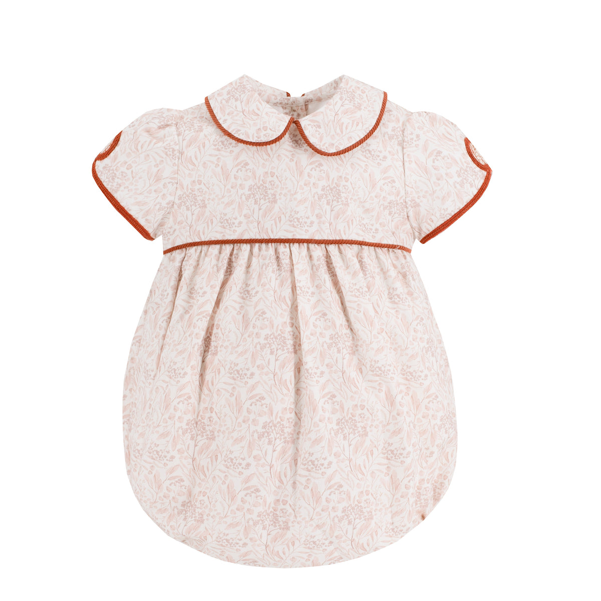 Sarita Girl Bubble in Chinoiserie Pumpkin