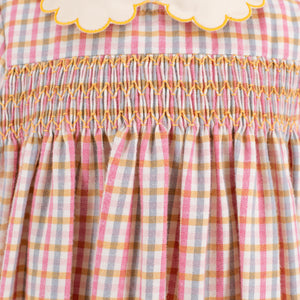 Mabel Girl Dress in Mum Gingham