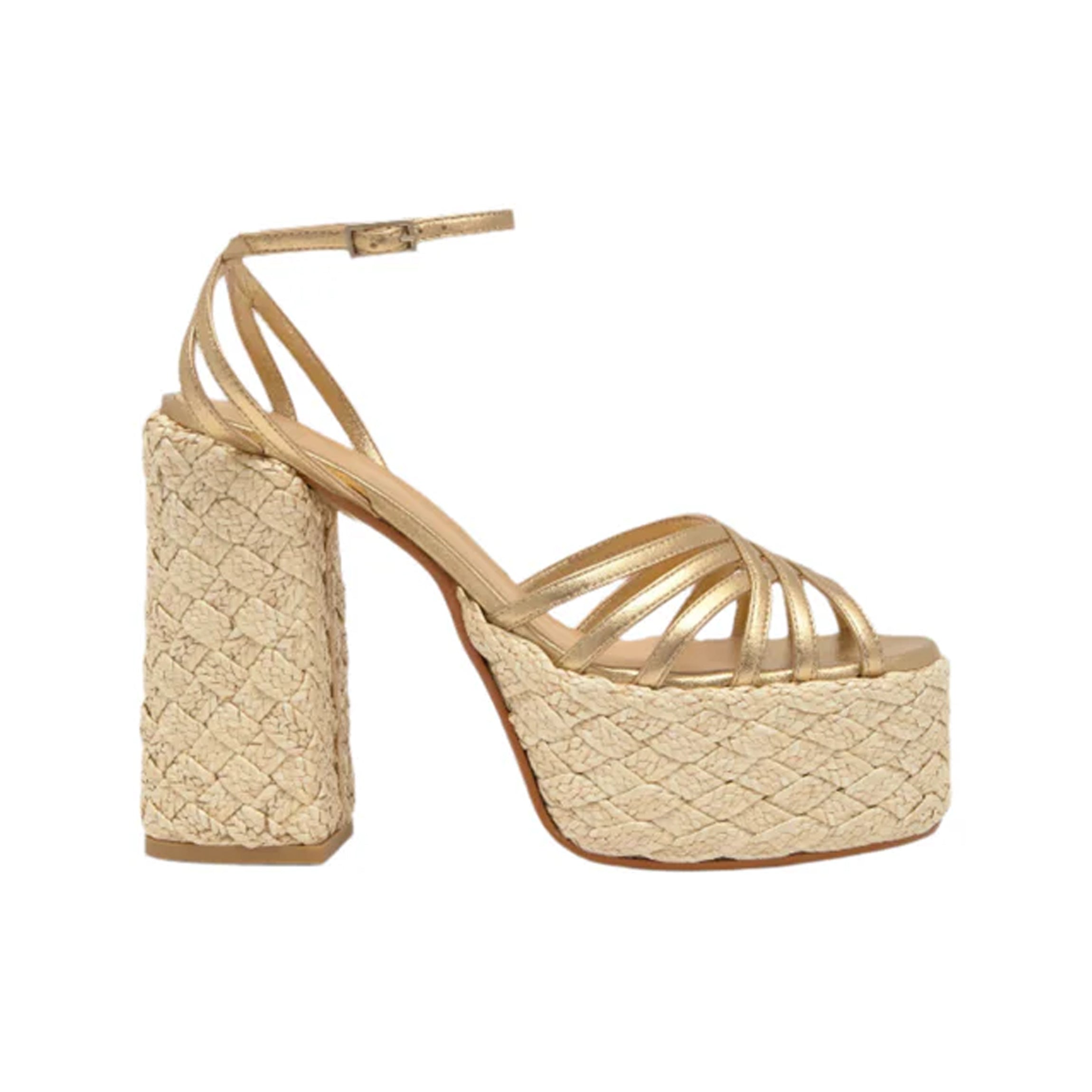 Farah in Gold Leather