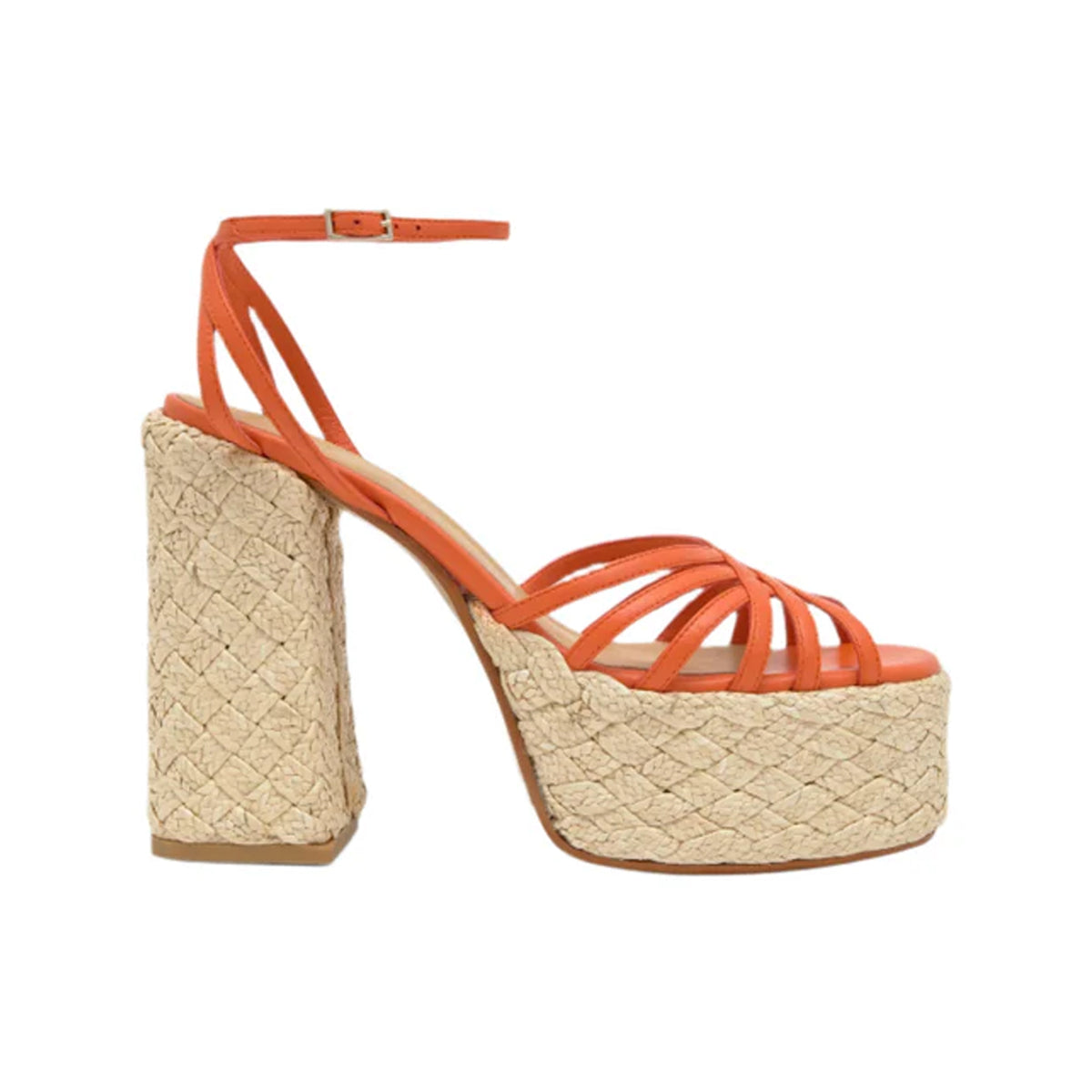 Farah in Orange Leather