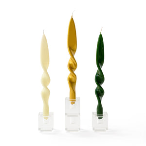 Acrylic Stackable Candle Holders, Set of 4