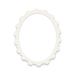 Fleur x Natalie Erwin Magazine Oval Portrait Wall Frame, 22" x 27.5"