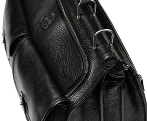 Garrison No. 147 | Vintage Black Leather Briefcase | Ghurka