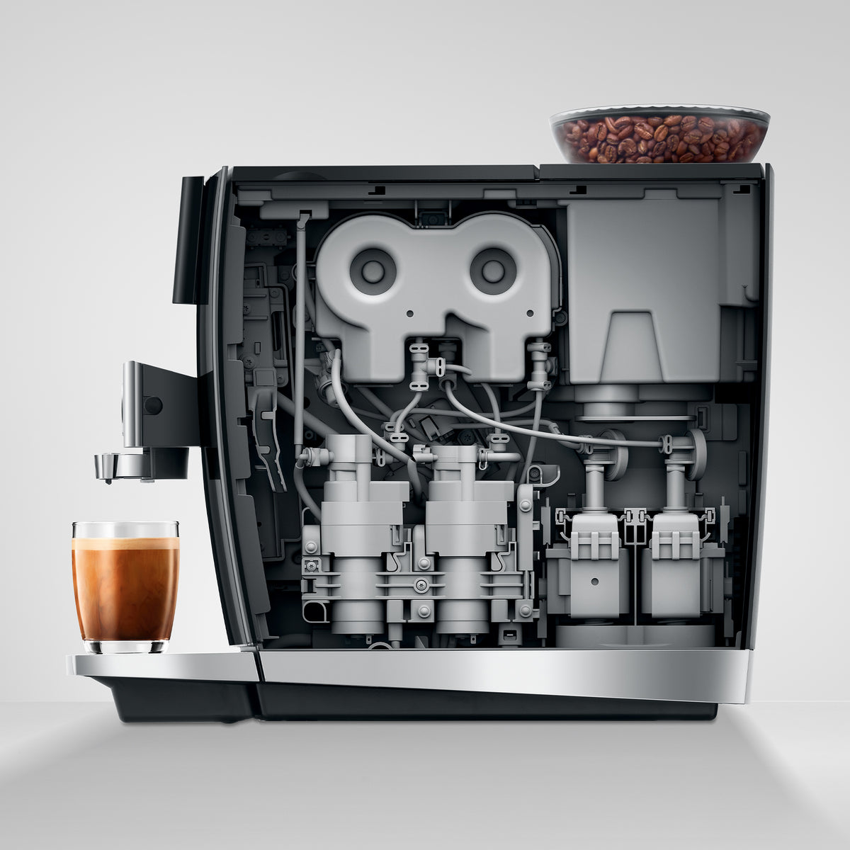 Giga 10 Fully Automatic Coffee Machine in Diamond Black