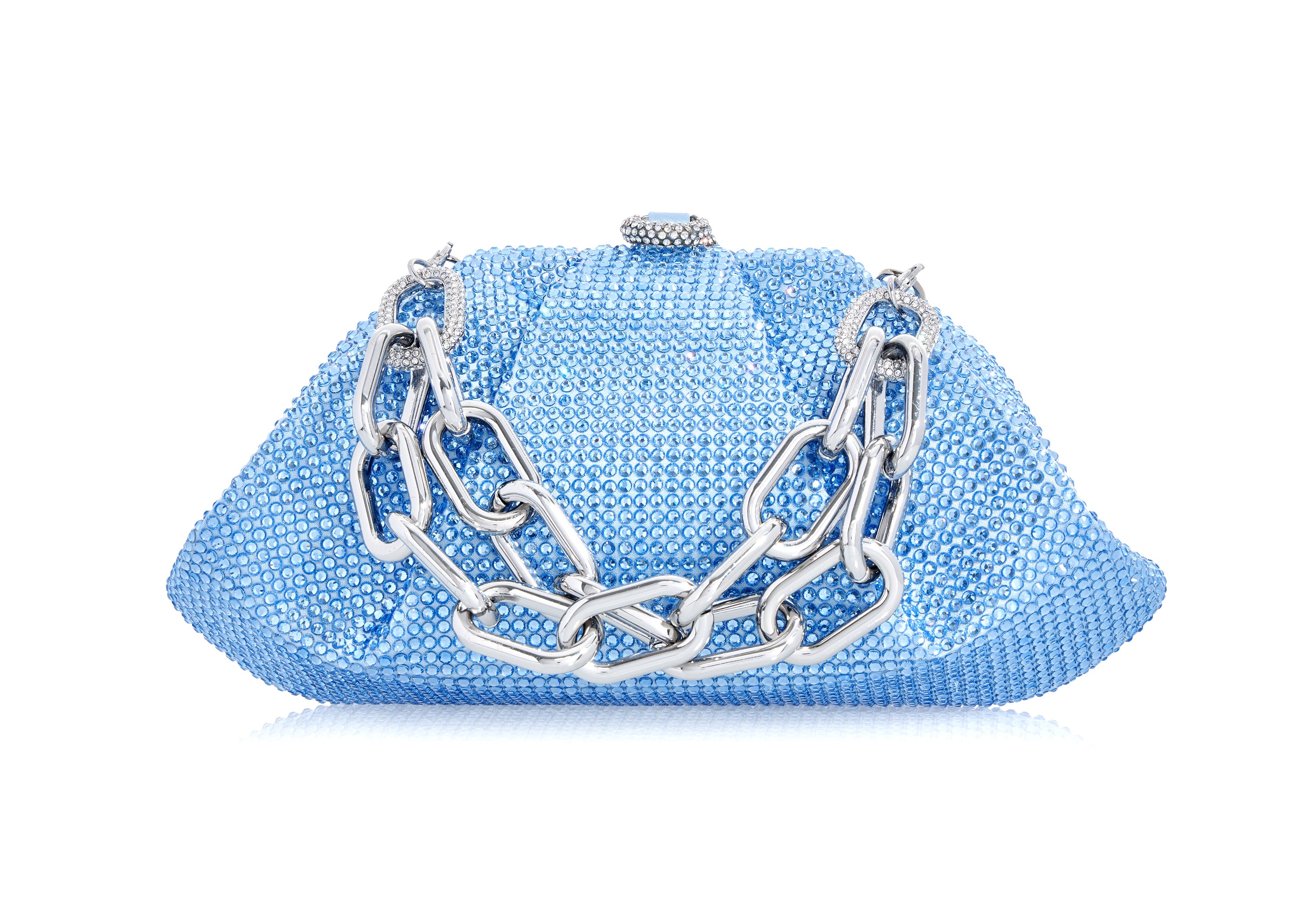 Gemma Clutch in Light Sapphire