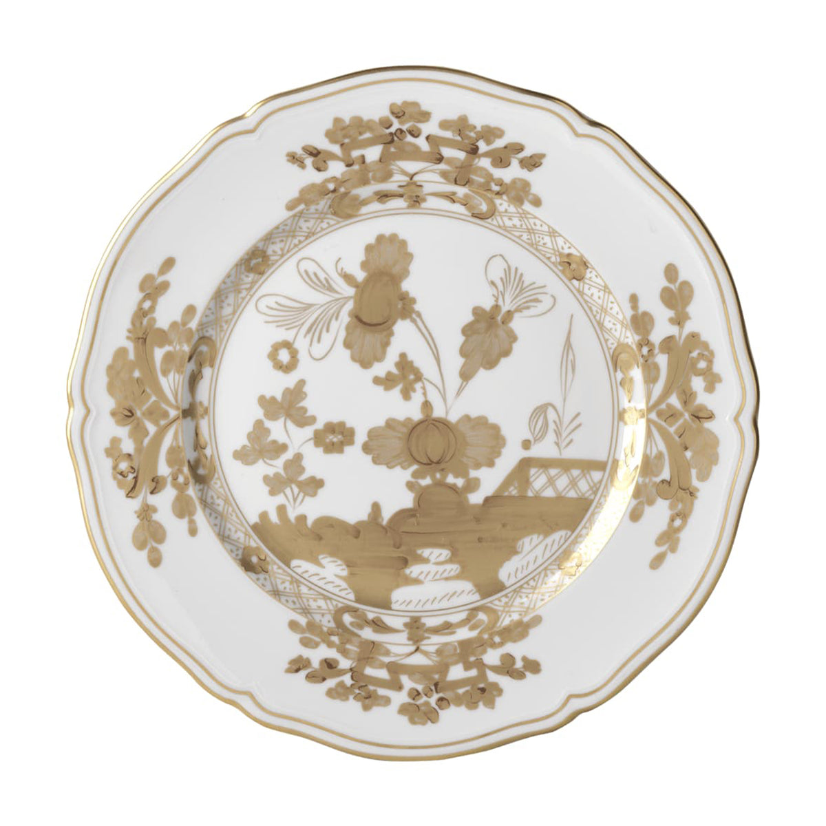 Oriente Italiano Charger Plate in Aurum