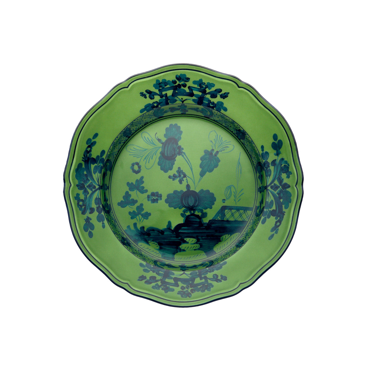 Oriente Italiano Dessert Plate in Malachite