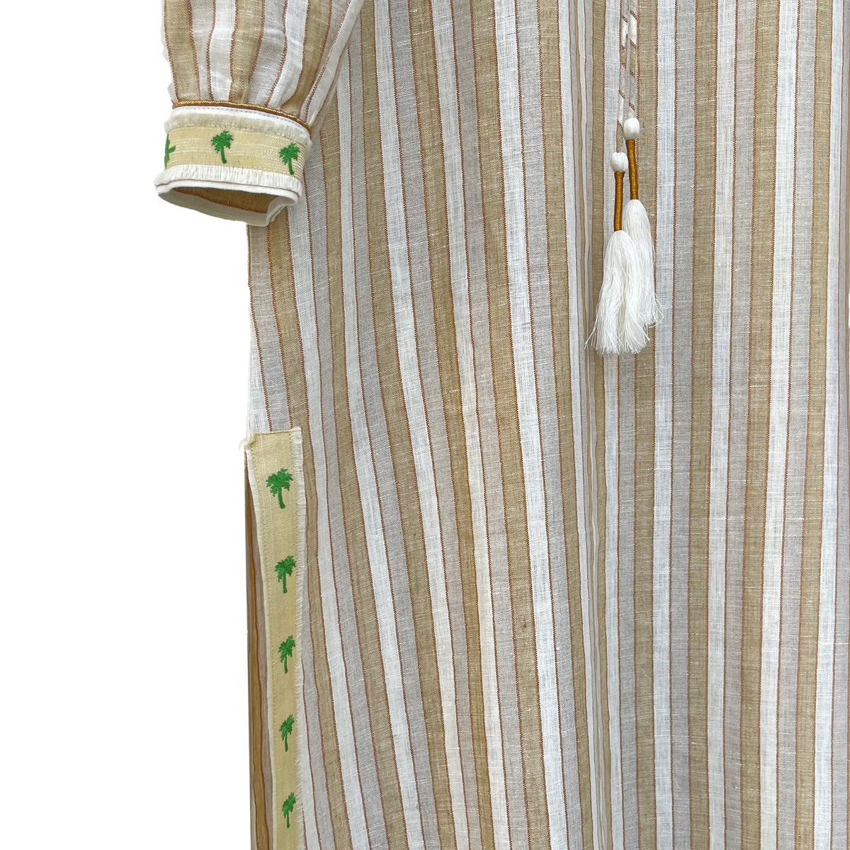 Gold Palm Caftan