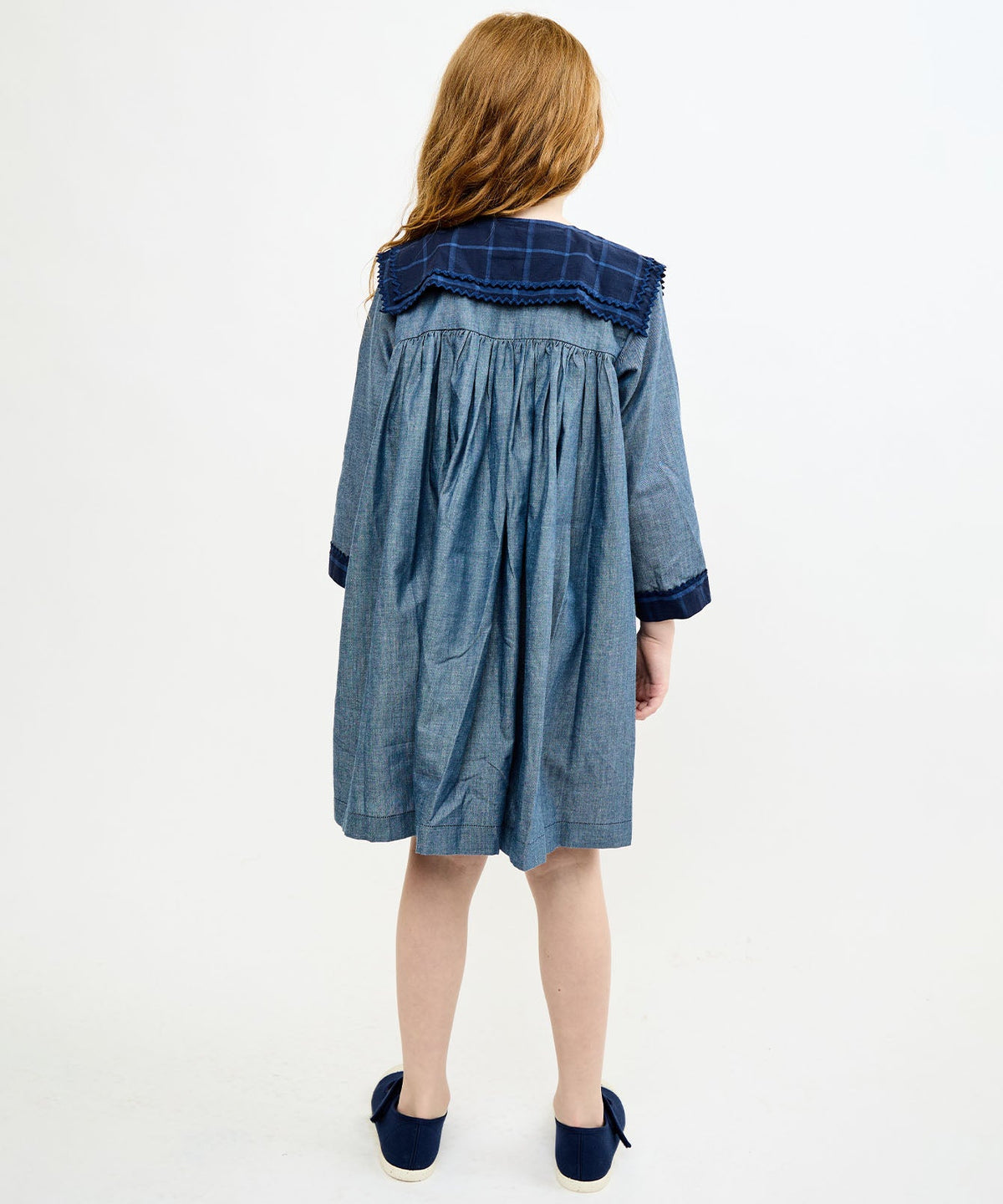 Grace Dress in Denim