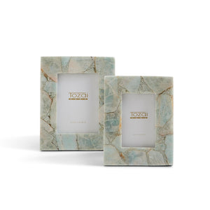 Amazonite Photo Frames Includes, Set of 2