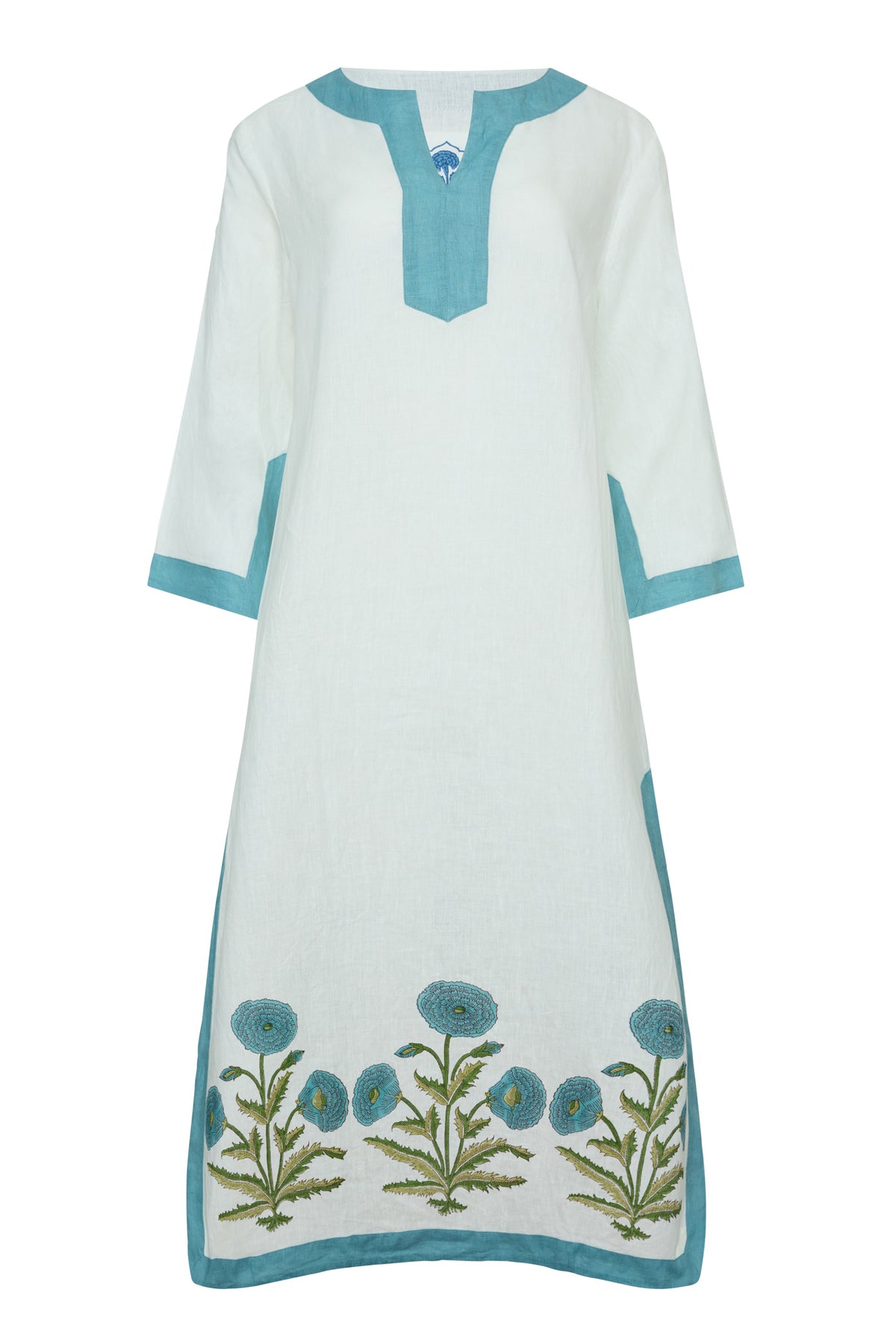 Hampton Caftan in Blue Flower