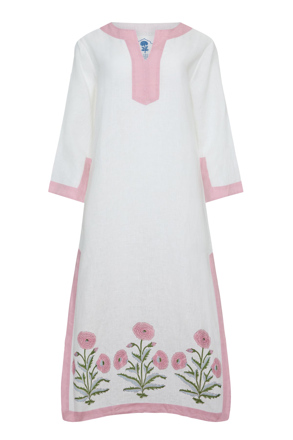 Hampton Caftan Pink Flower