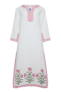 Hampton Caftan Pink Flower