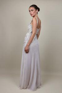 Celestial Seascape Bustier Gown