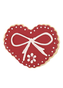 Vintage Heart Sugar Cookies, Set of 6