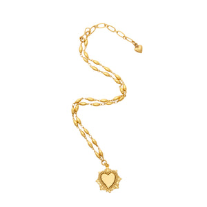 Heart On Fire Necklace