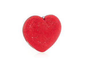 Petit Coeur L’amour Clutch in Red