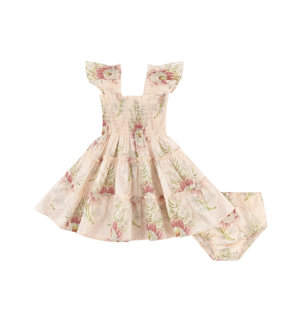 The Baby Ellie Nap Dress in Paradise Floral