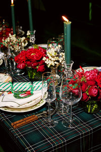 Green Tartan Tablecloth