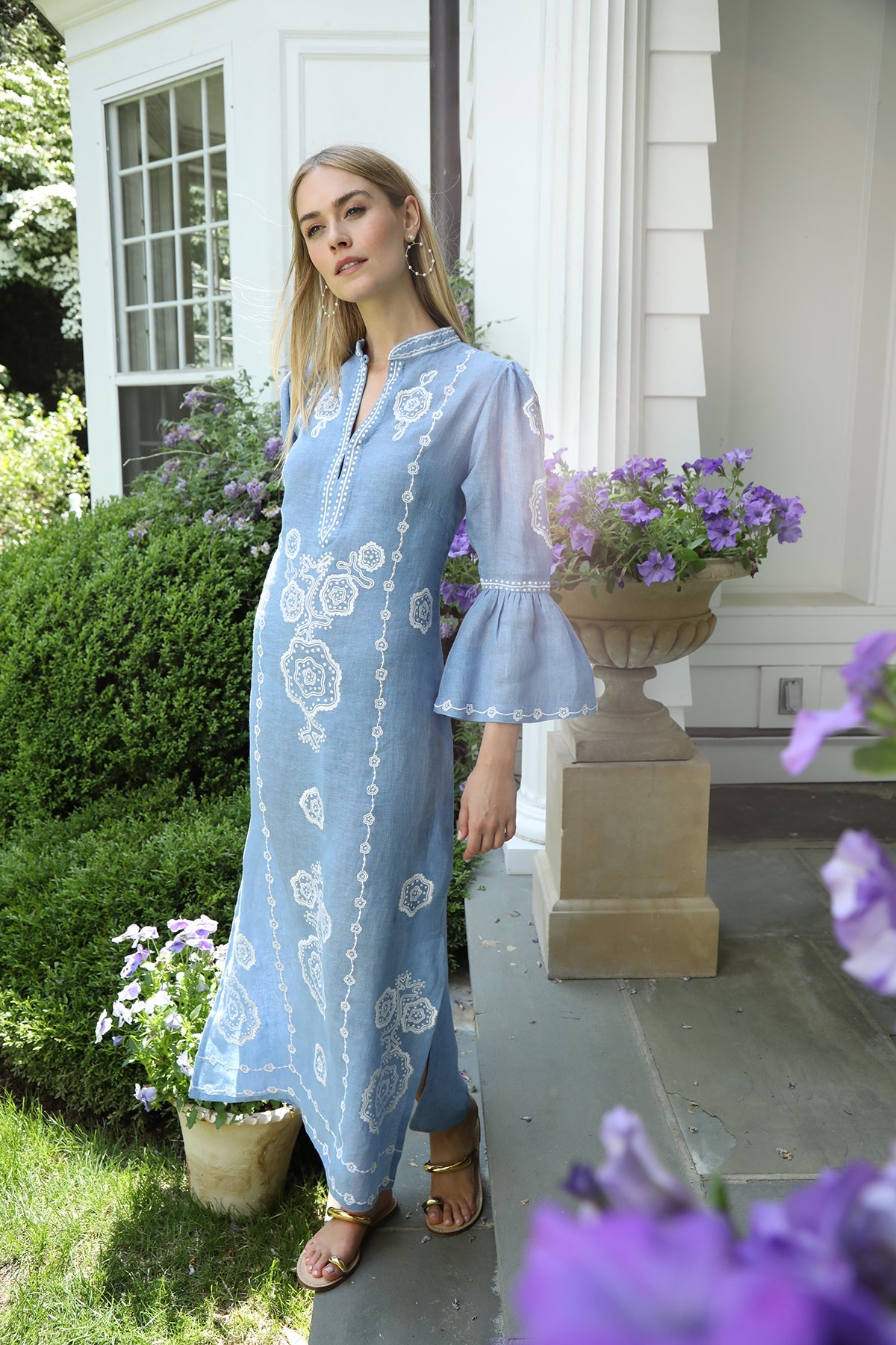 Hydrangea Amelie Caftan