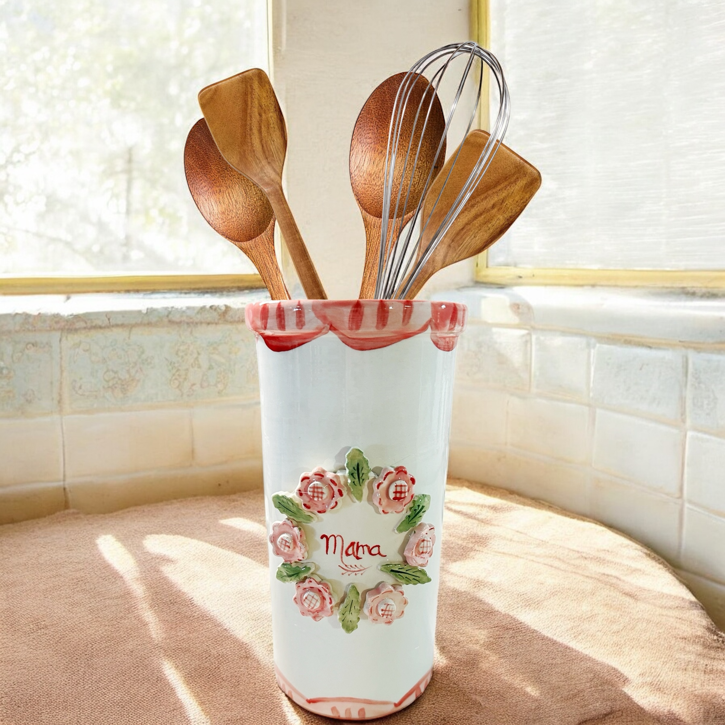 Mama Utensil Holder - Premium  from Tricia Lowenfield Shop 
