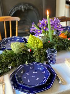 Cobalt Beatrice Dessert Plate