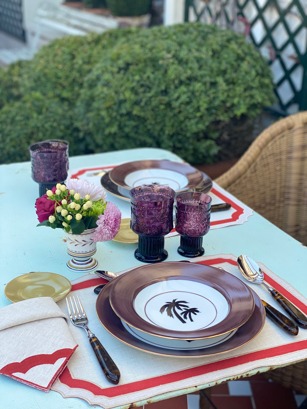 Palm Beach Dinner Plate