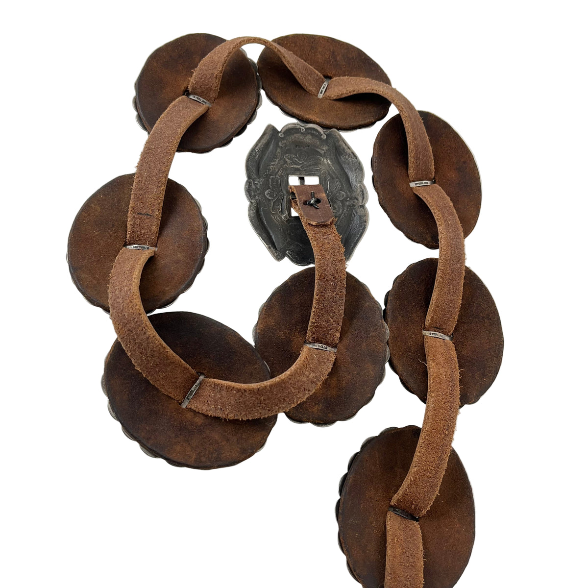 Vintage Navajo Concho Belt