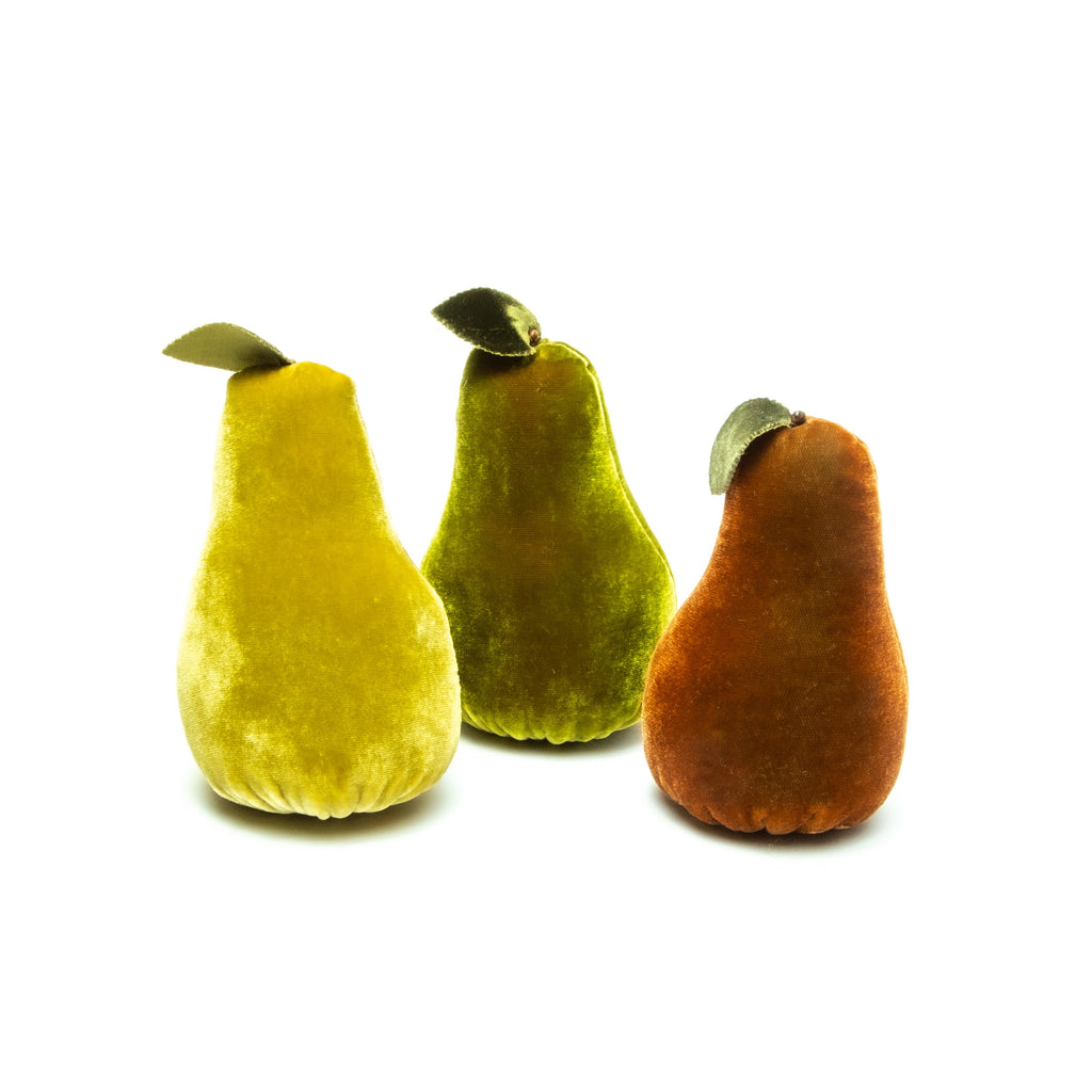 Medium Pear Trio, Green