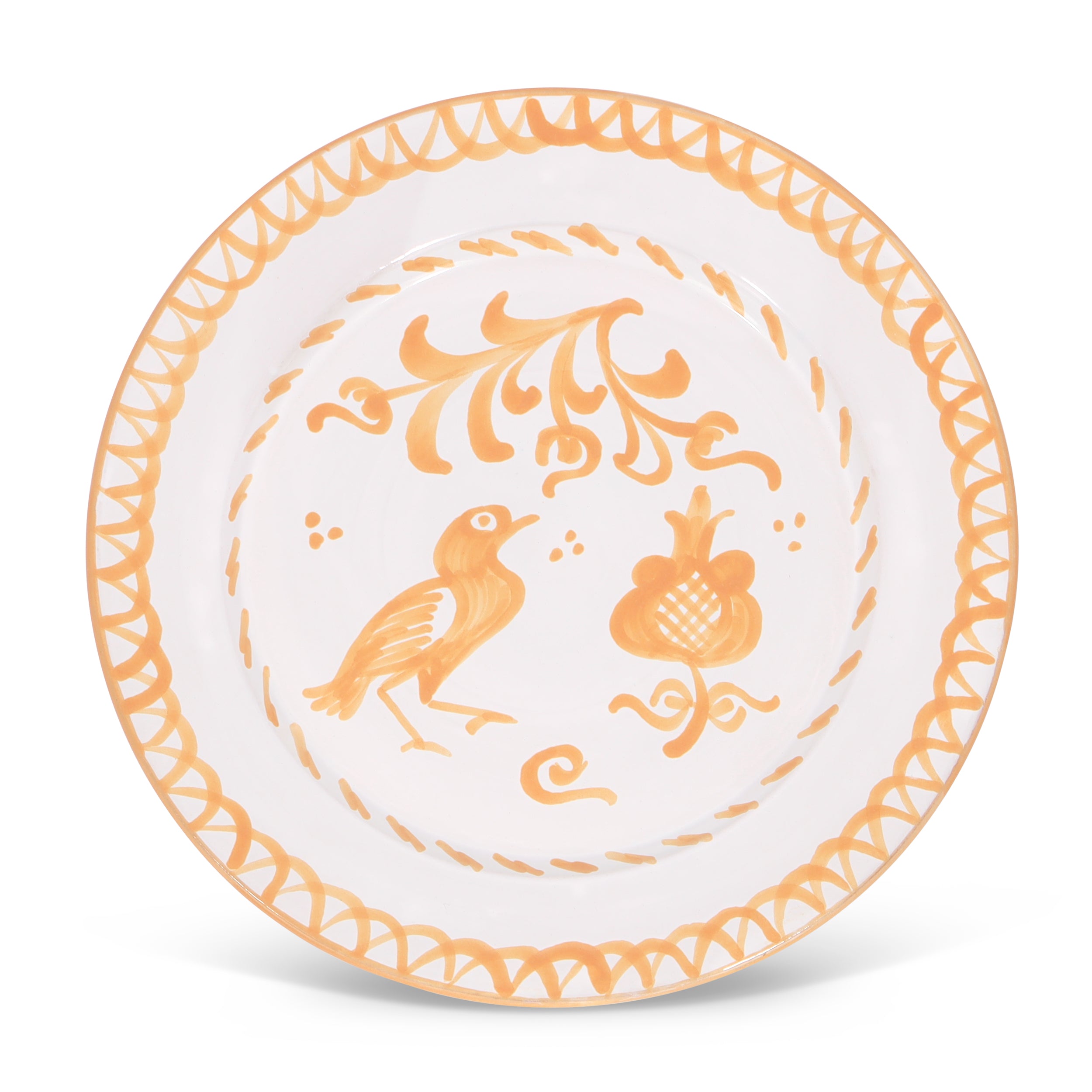 Casa Melocoton Dinner Plate with Traditional Designs