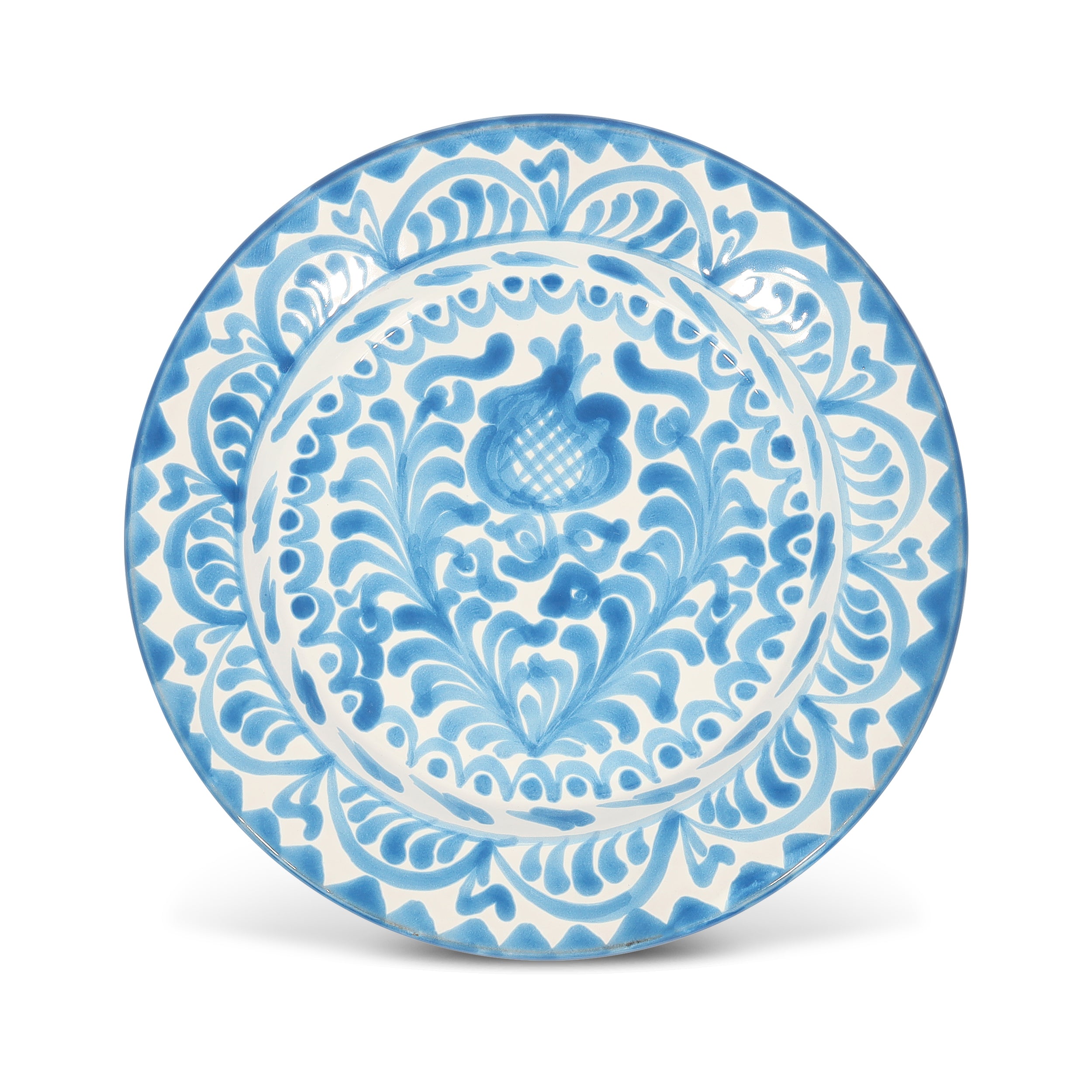 Casa Celeste Salad Plate with Traditional Designs