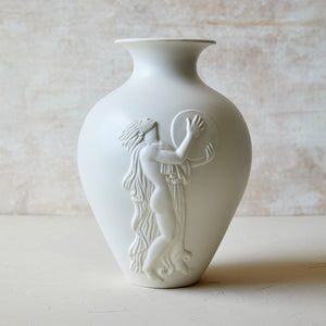 Issy Granger White Ceramic Vase. Flower Vase. Large flower vase