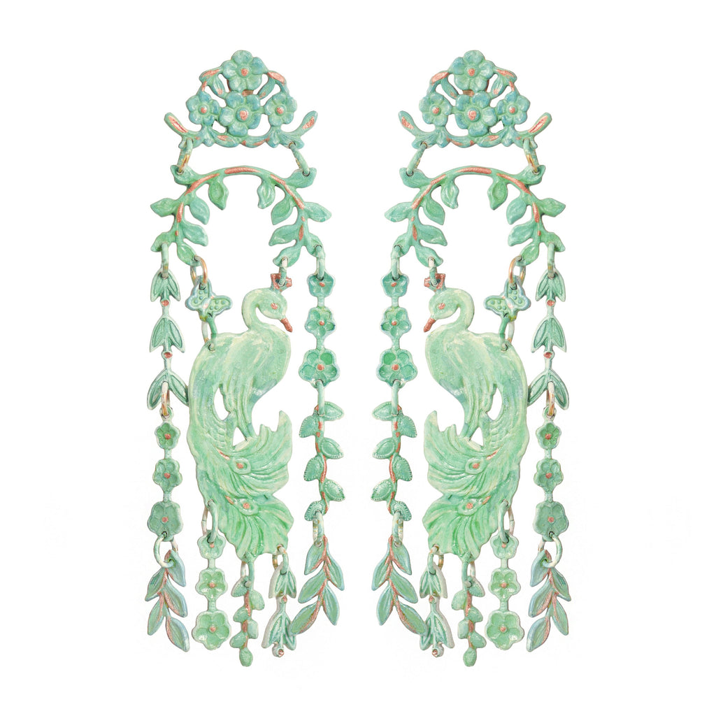 Jade Palace Garden Earrings