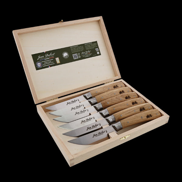 Bistronomie Steak Knives Oak, Set of 6