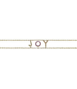 Pink & Yellow Sapphire ‘Joy’ Say Something Bracelet