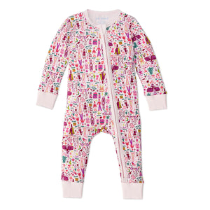 Nutcracker Zip Baby Onesie