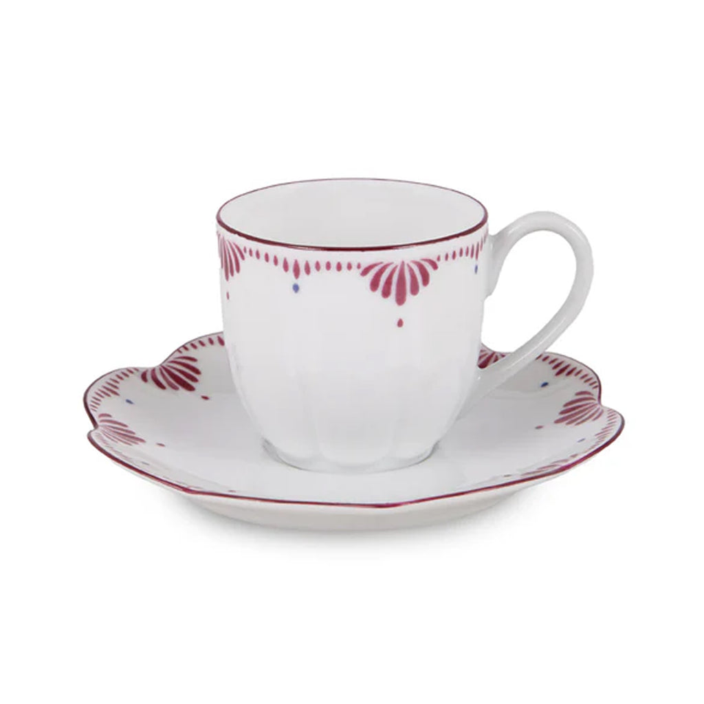 Jaipur Moka Coffee Cup With Plate