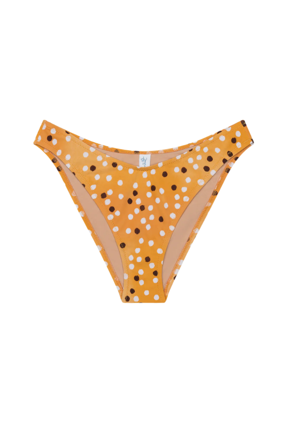 The Jane Bottom in Marigold Ikat Dot