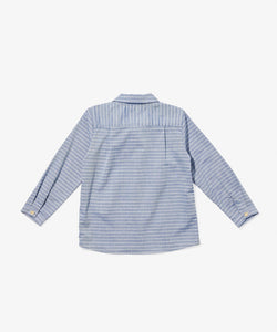 Jefferson Shirt in Chambray Stripe